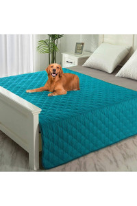 SPXTEX Dog Bed covers Dog Rugs Pet Pads Puppy Pads Washable Pee Pads for Dog Blankets for couch Protection Super Soft Pet Bed covers for Dog Training Pads 1 Piece 82x102 Aqua