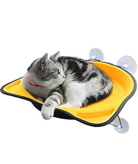 Cat Window Perch Cat Hammock Space Saving Window Mounted Cat Bed With Durable Heavy Duty 4 Suction Cups Holds Up To 33 Lbs