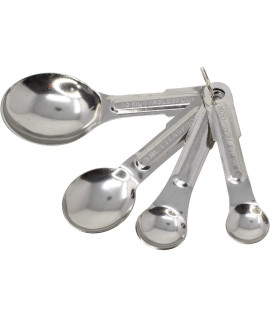Bonka Bird Toys 3106 Stainless Steel Measuring Spoons 4 Set