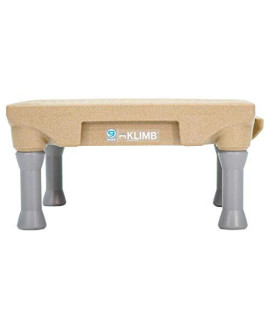 Blue-9 Klimb Dog Training Platform and Agility System, Durable and Portable for Indoor or Outdoor Use, Desert Tan