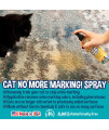 Bodhi Dog Cat No More Marking! Spray | Deters Cats from Urine Marking Indoors & Outdoors | Removes Urine Marking Odors | Safe for Indoor & Outdoor Use | Made in USA 8oz