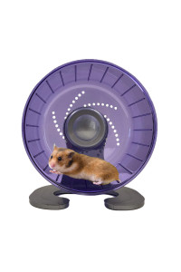 Petest Hamster Exercise Wheel, Silent Spinner Hamster Running Wheels, Diameter 67 Inch, Purple