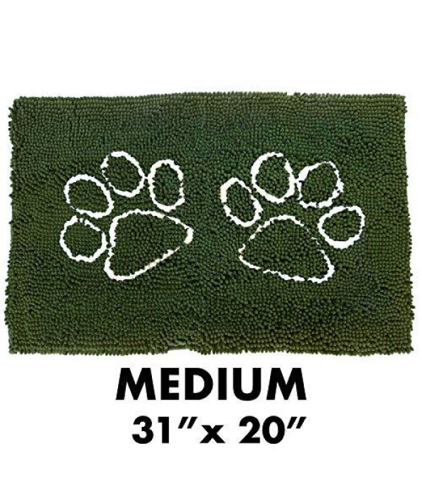 My Doggy Place Microfiber Dog Mat for Muddy Paws (31 x 20, Oatmeal)  Non-Slip Dog Door Mat, Absorbent Quick-Drying Paw Cleaning Pet Mat - Washer  and