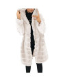 Women Coat,Parka Faux Fur Coat Overcoat Long Sleeve Luxury Fluffy Top Jacket Winter Long Cardigan Outwear for Women