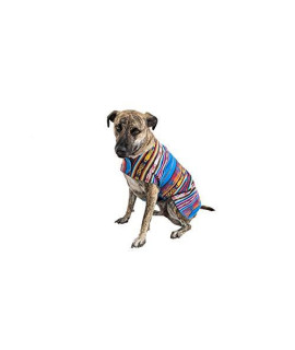 Andean Poncho for Dogs (Quito Sky Blue, XX-Large)