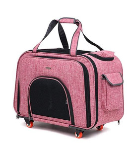 Pet Transport Trolley Extension Box Cats and Dogs Going Out to Carry Trolleys Multiple Pets Hand-held Travel Trolley Box Pets