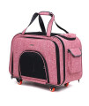 Pet Transport Trolley Extension Box Cats and Dogs Going Out to Carry Trolleys Multiple Pets Hand-held Travel Trolley Box Pets