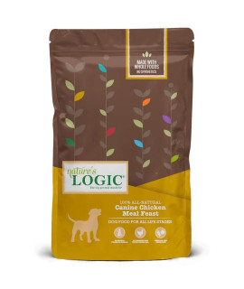 NATURES LOgIc Dog Food canine Meal Feast, chicken