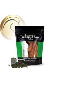Perfect Prep EQ Training Day+ Pellets Show Safe Horse Calming Supplement (3 lb)