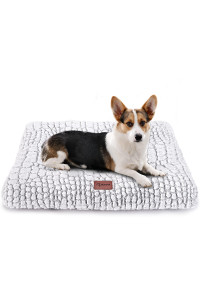 ULIgOTA Dog Bed crate Pad Plush Dog crate Mat for Small Medium Large Dogs Soft Dog Bed Anti Slip Fulffy comfy Kennel Pad