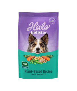 Halo Holistic Ocean of Vegan,?Dry Dog Food Bag, Adult Formula, 10-lb Bag