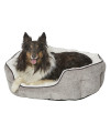 MidWest Homes for Pets Small QuietTime Deluxe Pet Bed- Taupe/Fur