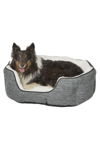 MidWest Homes for Pets Small QuietTime Deluxe Pet Bed- Evergreen/Fur