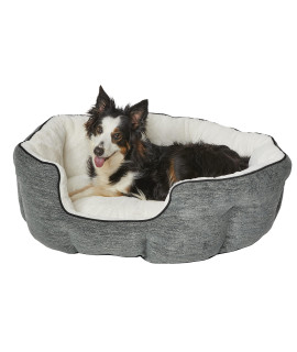 MidWest Homes for Pets Medium QuietTime Deluxe Pet Bed- Evergreen/Fur