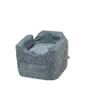 Snoozer Pet Products - Luxury Lookout II Dog car Seat - Show Dog collection, Small - Palmer Indigo