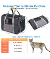 Pet Carrier Bag, Morpilot Dog Travel Bag Carrier for Small Dogs Puppies and Medium Cats of 20lbs, Breathable Large Cat Carrier with Safety Inner Leash and Foldable Bowl (18 x12.5 x14 inches)