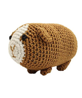 Oberlo Knit Knacks goober The guinea Pig Organic cotton Small Dog Toy