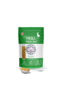 HOLI Rabbit Single Ingredient Dog Food Protein Pack Topper - Made in USA Only - Human-grade Freeze Dried Dog Food Mix in Topping - grain Free,gluten Free, Soy Free - 100 All Natural