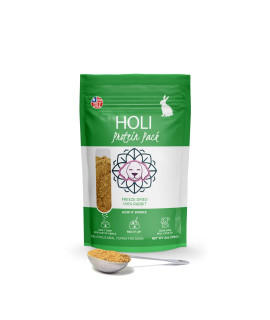 HOLI Rabbit Single Ingredient Dog Food Protein Pack Topper - Made in USA Only - Human-grade Freeze Dried Dog Food Mix in Topping - grain Free,gluten Free, Soy Free - 100 All Natural