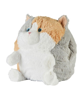 Supersized Cat Warmies - Cozy Plush Heatable Lavender Scented Stuffed Animal