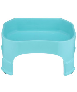 Neater Pet Brands giant Bowl with Leg Extensions Huge Jumbo Trough Style Dog Pet Water Dish (225 gallons, Aquamarine)
