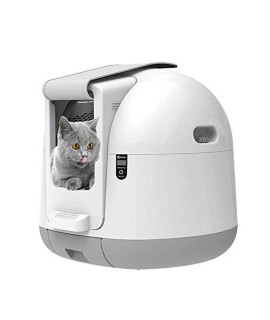 Z-Color Smart Cat Toiletautomatic Cat Sandbox Induction Rotary Cleaning Cat Robot Litter Large Kitty Self Cleaning Litter Box