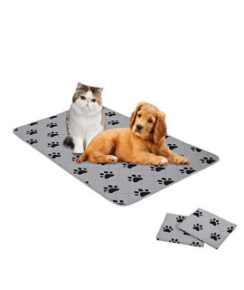 SPXTEX Dog Crate Pads Dog Pee Pads Rugs Washable Dog Pads, Non Slip Puppy Pee Pads for Small Dogs, Waterproof Pet Pad Rug, Dog Whelping Training Pads for Dogs, 2 Pieces, 27"x45"
