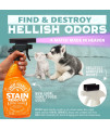 Angry Orange Odor Eliminator & Pet Stain Remover - Carpet Cleaner for Pets, Citrus Scented Dog Urine Deodorizing Spray and Enzyme Cleaner for Home with UV Flashlight