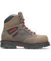 WOLVERINE Men's Boots, Hellcat Ultraspring 6in CarbonMax Work Boot Gravel 7.5 M
