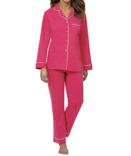 Pajamagram PJ Sets For Women - Womens Pajama Set, Bright Pink, XS
