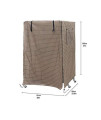 Bird Cage Cover, Pet Cockatiel Cage Cover, Good Night Bird Cage Protectors for Large Bird Cage, 97x60x130cm