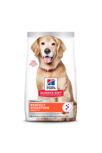 Hill's Science Diet Senior Adult 7+ Dry Dog Food, Perfect Digestion, Chicken Recipe, 3.5 lb. Bag
