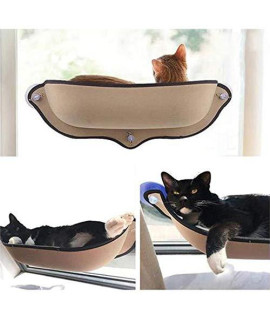 Seller123 Cat Hammock Cat Bed Window Mounted Sleeping Shelf Bed