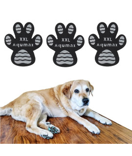 Aqumax Dog Paw Protector Anti Slip Paw Grips Traction Pads,Walk Assistant for Senior Dogs,Brace for Weak Paws or Legs,Dog Shoes Booties Socks Replacement 24 Pads XXL
