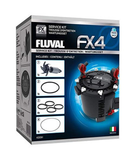 Fluval FX4 Service Kit, Aquarium Canister Filter Maintenance Kit