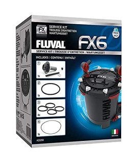 Fluval FX6 Service Kit, Aquarium Canister Filter Maintenance Kit