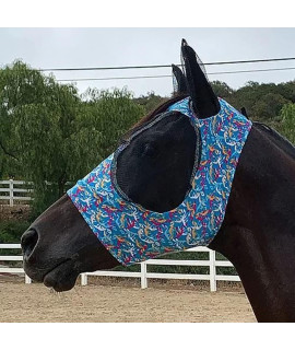 Professional's Choice Sports Medicine Products, INC. CFM-21 Print Comfort Fit Fly Mask Bones Horse