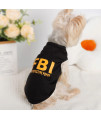 4 Pieces Dog Shirt, Dog Clothes for Small Dogs Boy, Summer Cool Dog Clothes Male Cute Pet Puppy Clothing Outfits, Cat Apparel, S, Black