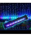PULAcO 1 Watt Aquarium Fish Tank Air Stone with Automatic color changing LED Light for Small Fish Tank Air Pump