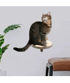 dailylime Wall Mounted Cat Ladder Cat Step Cloud Shelves Cat Perch Platform Board Wall Mounted Cat Tree Ladder Activity Centres Pet Play Furniture | 15x19x17 cm gaudily