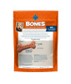 Blue Buffalo Bones Natural Crunchy Dog Treats, Large Dog Biscuits, Bacon (16-oz bag, 4 count)