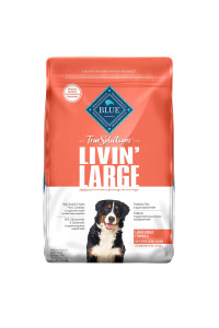 Blue Buffalo True Solutions Livin' Large Natural Large Breed Adult Dry Dog Food, Chicken 24-lb