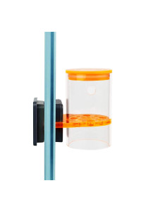 Eshopps EZ Feeder Aquarium Frozen Fish Food Dispenser with Strong Anti-Slip Magnet and Submersible Slow Release Feeding Chamber