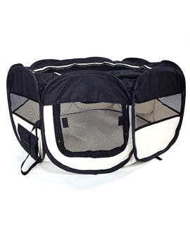 YTYC Pet Playpen,Portable Foldable Pet playpen Exercise Pen Kennel for Dogs and Cats