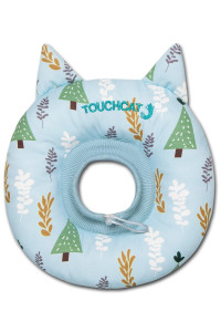Touchcat ? 'Ringlet' Licking and Scratching Adjustable Pillow Cat Neck Protector