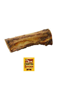 The country Butcher 7 Beef center Dog Bones with Marrow Meaty Pieces, Moderate to Aggressive chewers, Made in USA, 6 count