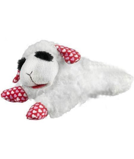 Lamb Chop Valentine's Day Hearts Plush Dog Toy, 10.5"