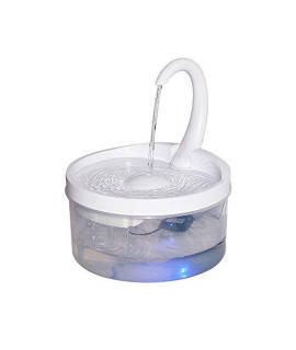 Pet Cat Drinking Fountain Automatic Circulation Electric Drinking Water Device Swan Pet Water Dispenser