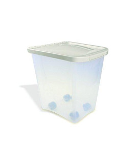 Van Ness 25-Pound Food Container with Fresh-Tite Seal with Wheels Pack of 2