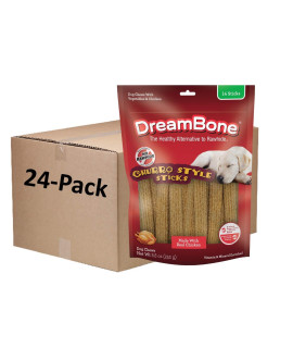 Dreambone Churro-Style Dog Sticks, Treat Your Dog To A Chew Made With Real Chicken